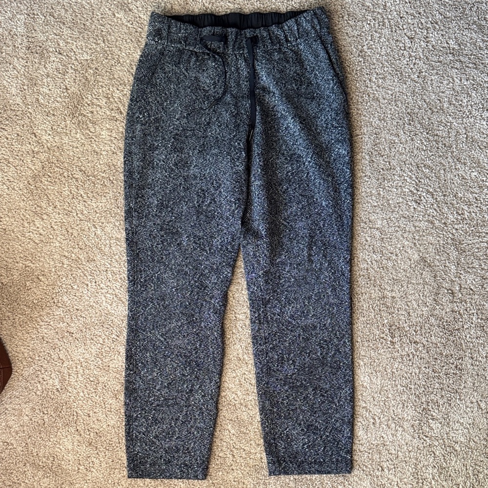 lululemon athletica Heather Charcoal Drawstring Joggers